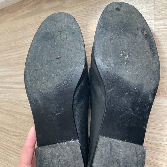 massimo dutti women's classic leather loafers size 37 - Picture 3 of 8